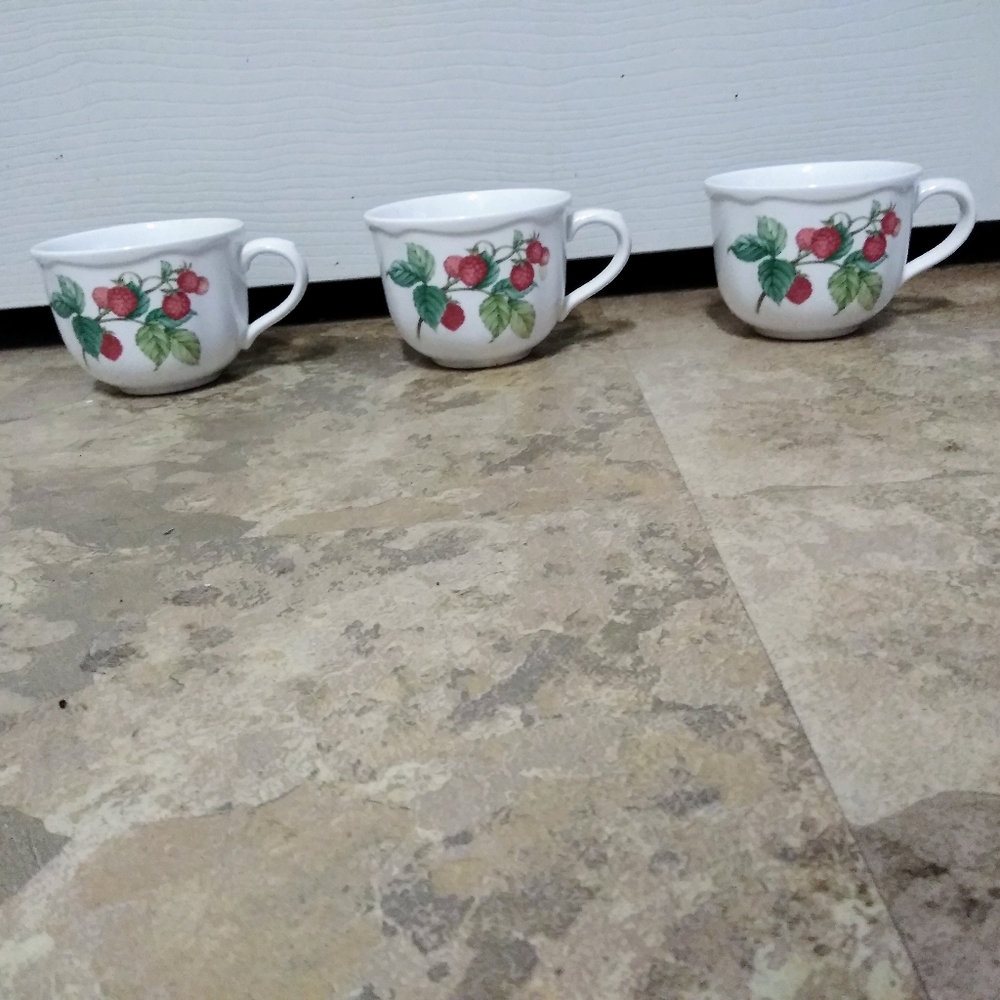 Noritake Tea Cups Set of 3 Casual Gormet - Picture 8 of 15